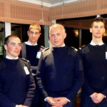 Avec Prince Albert II de Monaco au Sénat