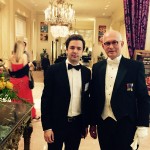 With the President of the Paris Bar, Pierre-Olivier Sur