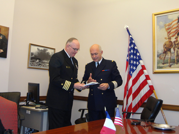 United States: a visit of the Vergennes Society at the United States Naval Academy