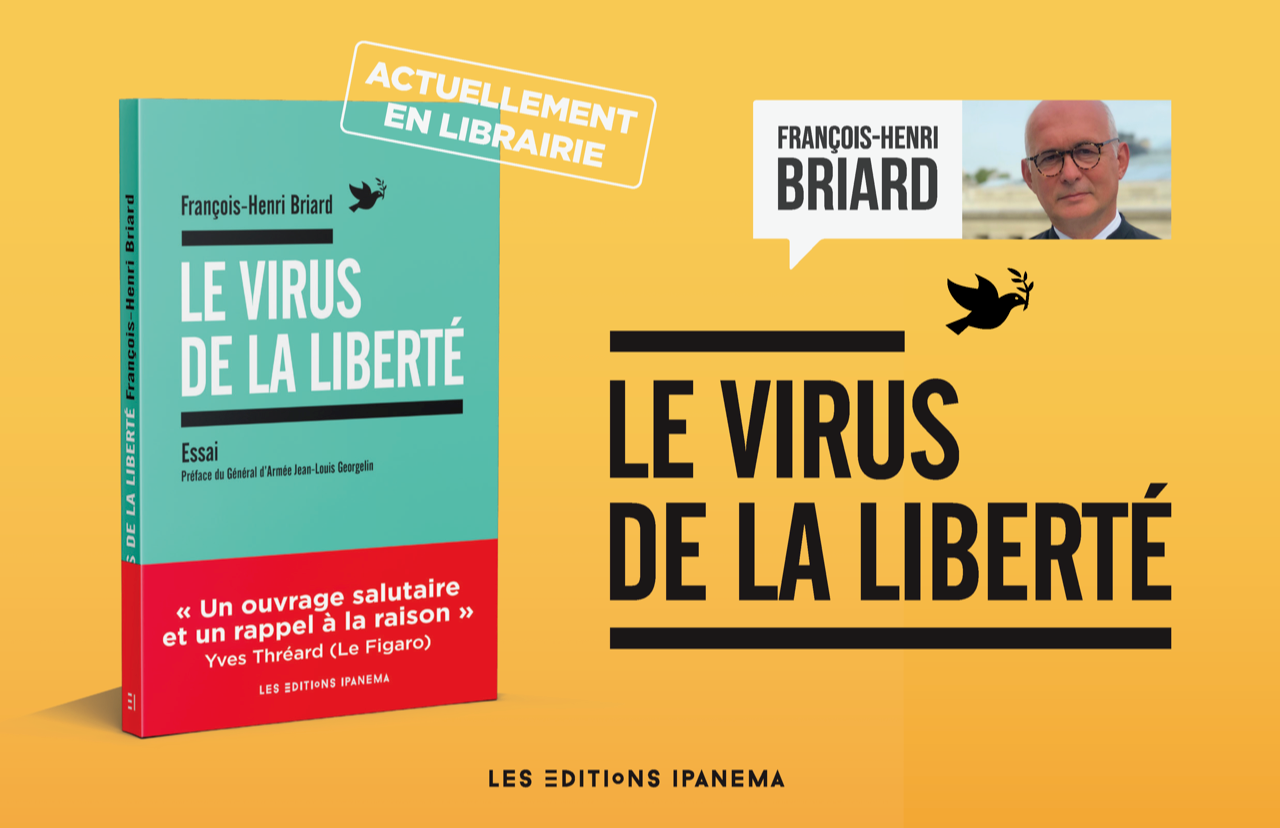 PARUTION DU LIVRE « LE VIRUS DE LA LIBERTE »