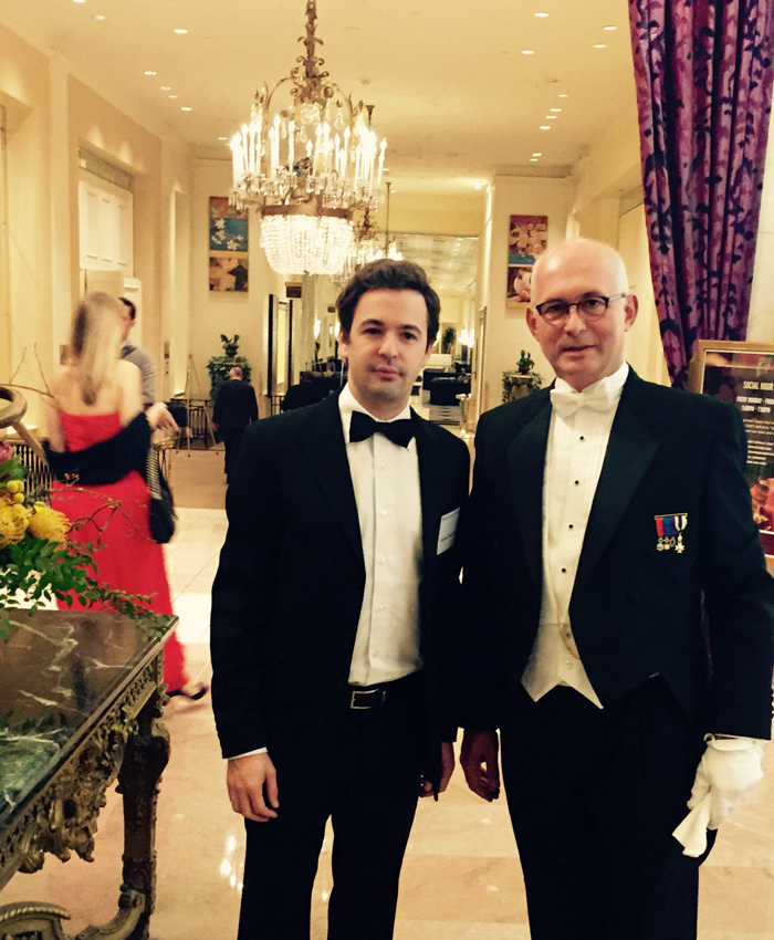 With Stéphane Bonichot at the annual meeting of the Federalist Society